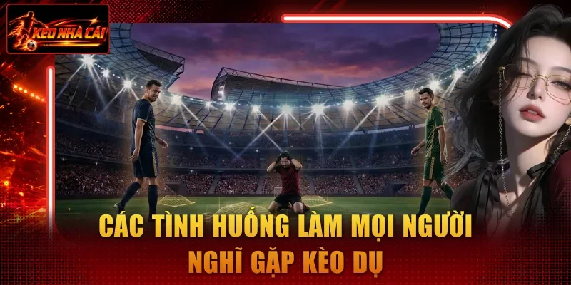 Các tình huống làm mọi người nghĩ gặp kèo dụ
