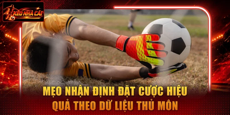 Mẹo nhận định đặt cược hiệu quả theo dữ liệu thủ môn