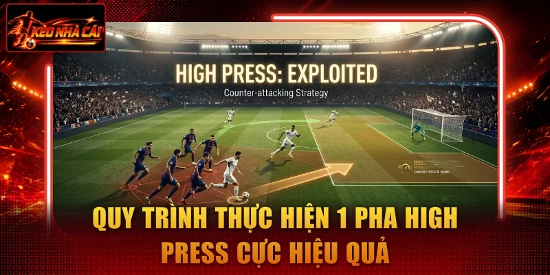 Quy trình thực hiện 1 pha high press cực hiệu quả